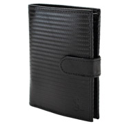 Портмоне шкіряне чоловіче RFID Black P8270-0 Semi Line DAS303158