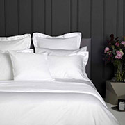 Наволочка Gloss SoundSleep сатин однотонний білий 135г 280 ТС 