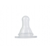 Соска силіконова класична з Х-обр. отвором для каш Baby Team 1шт. 6 + AKT-2201