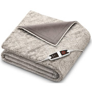 Електроковдра 150х200 см 150 Вт 6 режимів Beurer сіра