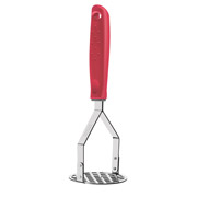 Толкушка для картофеля Tramontina Utilita из нержавеющей стали 25655/170 красная ручка