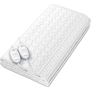 Електропростирадло 140х150см 2х60 Вт 3 режими Beurer біла