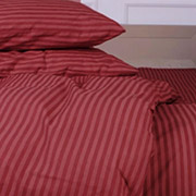 Постільна білизна в дитяче ліжечко 17-0608 Stripe Red бязь MirSon