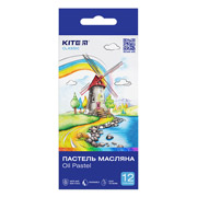 Пастель олійна 12 кольорів Classic Kite K-071