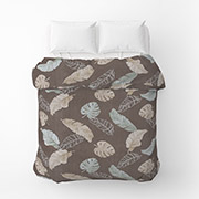 Підковдра Листопад бязь Home Line коричневий