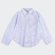 Сорочка РБ208 сорочкова тканина Бембі 402-блакитний-смужка