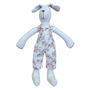 Іграшка інтер'єрна 36 см Собака хлопчик у штанях Rosette Прованс