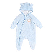 Комбінезон для хлопчика КБ140 велсофт Bembi 400-блакитний - Фото №2