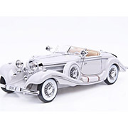 Автомодель Mercedes Benz 500 K Typ Specialroadster тисяча дев'ятсот тридцять шість Macharadga 36055 white Maisto