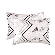 Набір із двох наволочок Захопленість бязь Home Line сіро-рожевий