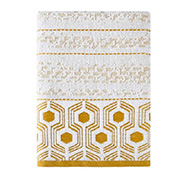 Рушник махровий жакардовий Arya Nanga Жовтий оксамит