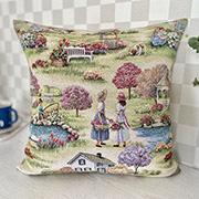 Декоративна гобеленова одностороння наволочка LiMaSo EDEN1185-NV1