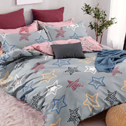Постельное белье Звезды комби 102137 бязь-люкс Selena