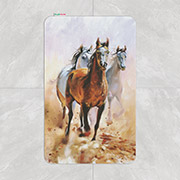 Килимок для ванної кімнати Horses Tabe