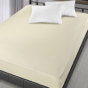 Простирадло сатинове на гумці London Arya крем