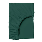 Простынь на резинке в детскую кроватку Dark Green Cosas ранфорс