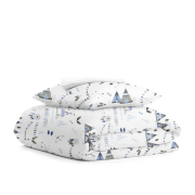 Дитяча постільна білизна в ліжечко DREAM WIGWAM Cosas блакитний