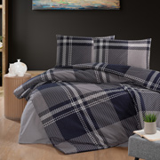 Постільна білизна Veldor Navy Blue фланель First choice