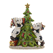 Фігурка декоративна 12,5х7х15см Ялинка з сонечками Lefard 192-080