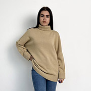 Джемпер в'язаний Sofia Art Knit бежевий