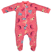 Комбінезон-чоловічок для дівчинки 1524232вкт селаник Татошка рожевий