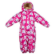 Зимовий термокомбінезон для малюків DEIRO 1 Huppa 36290130 рожевий