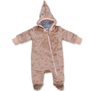 Комбінезон для дівчинки 1510244дбж велсофт Татошка бежевий