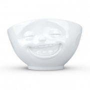 Салатник порцеляновий 500 мл Сміхотерапія Tassen TASS10701/TA білий