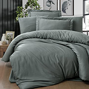 Однотонна постільна білизна Snazzy Moon Mist сатин-люкс First choice