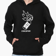 Худи мужской From Ukraine withove MobiPrint 9225-3733 черный