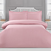 Однотонна постільна білизна Sole Arya суха троянда