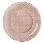 Блюдо скляне 31 см Inca Bormioli Rocco бронзове