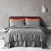 Постільна білизна сатин з вишивкою Bella Villa T-0009