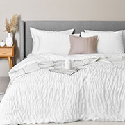 Постільна білизна Cloud Dream мікросатин жатка Ideia біла