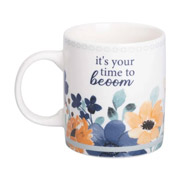 Чашка порцелянова 400 мл Liling Rongxiang Ceramic RX-N240139W біла