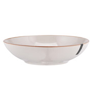 Тарілка супова 20.8 см Apulia Ardesto AR2921AG сіра