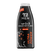 Гель для душу волосся та обличчя 3в1 700 мл Keff Ultra Power Sano 7290108356717