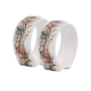 Набір каблучок для серветок 2 предмети 5 см Easter Time Lefard 985-234