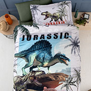 Підліткова постільна білизна Jurassic ранфорс 3D First choice