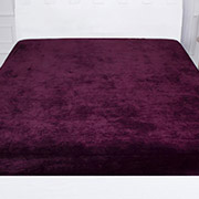 Простирадло на гумці Велюр Winter Frost 28-0002 Excalibur Velvet MirSon