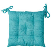 Подушка для стула Chenilla Прованс бирюзовая