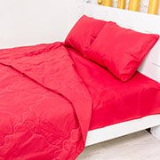 Дитячий літній спальний комплект 2449 бавовна 19-1655 Edmonda ковдра, простирадло та наволочки MirSon