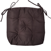 Подушка для стільця водостійка Homly SoundSleep шоколад