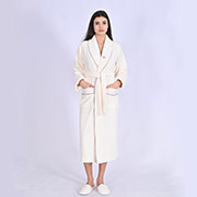 Набір жіночий Nusa NS-4335 Krem халат і капці