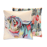 Наволочка гобеленова з люрексом двостороння Jack Lefard 715-082