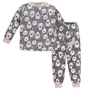 Піжама 0118202ссб фліс Татошка сірий