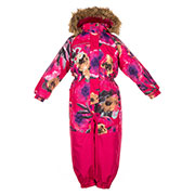 Зимовий термокомбінезон для дівчинки CHLOE 1 Huppa 36190130 червоний