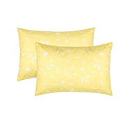 Набір із двох наволочок Мадагаскар бязь Home Line світло-жовтий