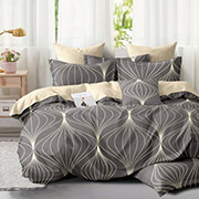 Постільна білизна Витончені лінії 300733 сатин Selena