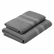 Набір махрових рушників Splendid 500 Ardesto сірий 2 шт
